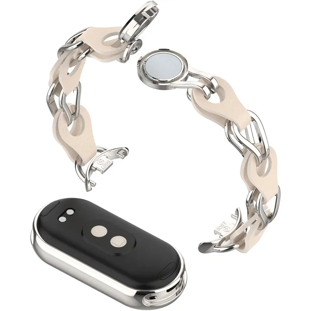 Ремінець ArmorStandart Chain Wristband для Xiaomi Smart Band 8 / 9 / 10 Beige (ARM69923) [94771] - фото 3