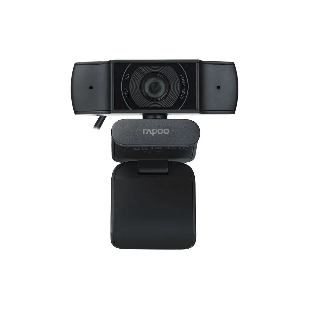 Веб-камера Rapoo XW170 720P HD Black (XW170 Black) - фото 2