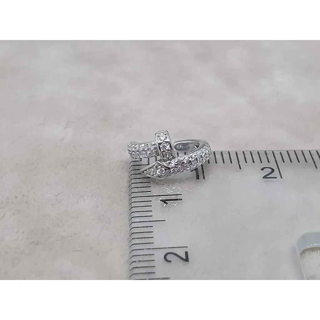 Серебряная серьга-кафф на хеликс Umax. 70121U - фото 4