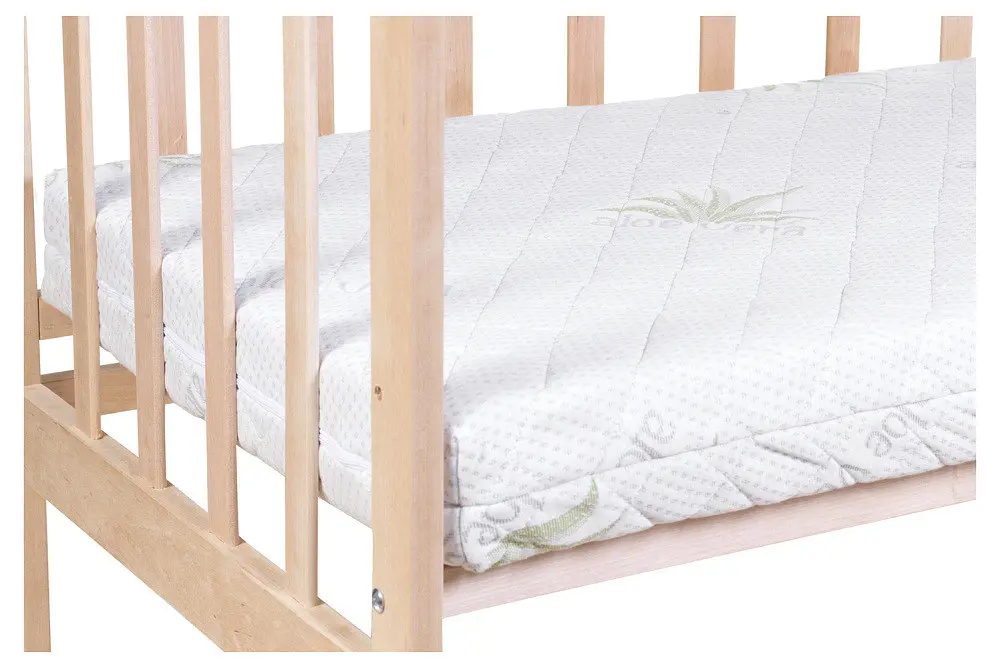 Матрас Babyroom Aloe Vera (кокос, поролон, кокос) - 10 см белый - фото 3