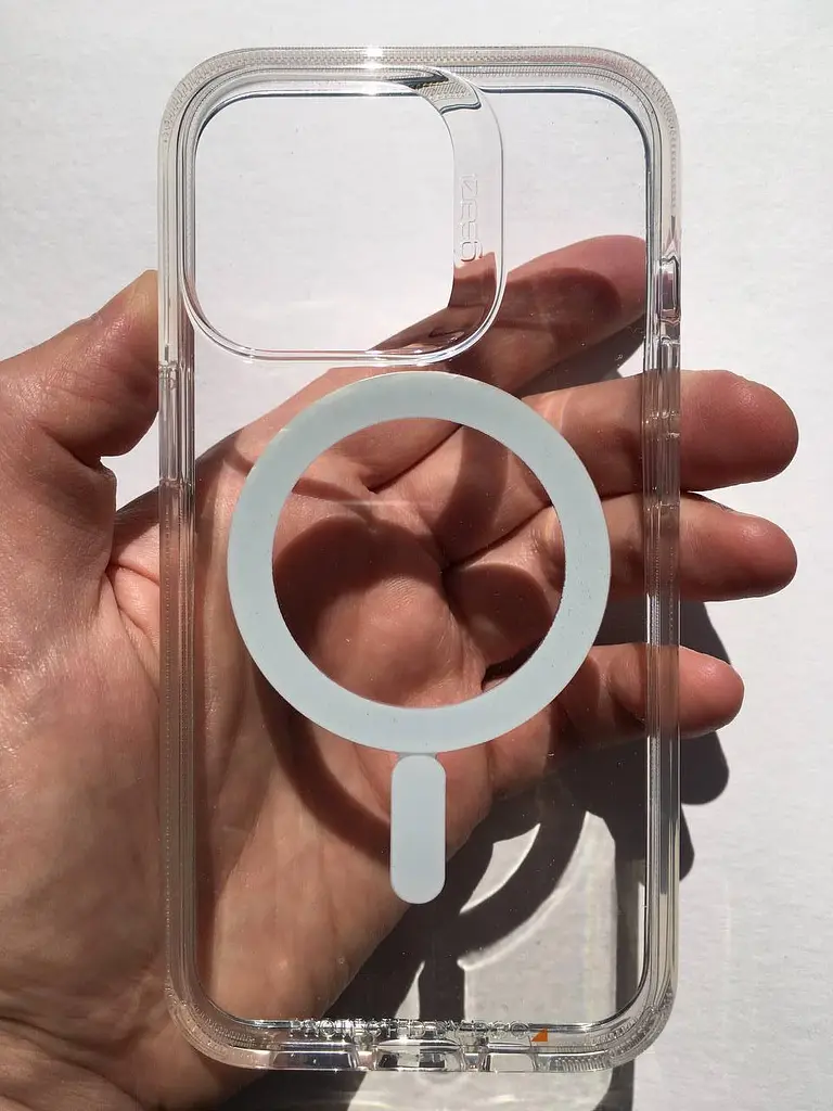 Оригинальный противоударный чехол Gear4 Crystal Palace для iPhone 13 Pro Max Clear Case прозрачный (702008369) - фото 6