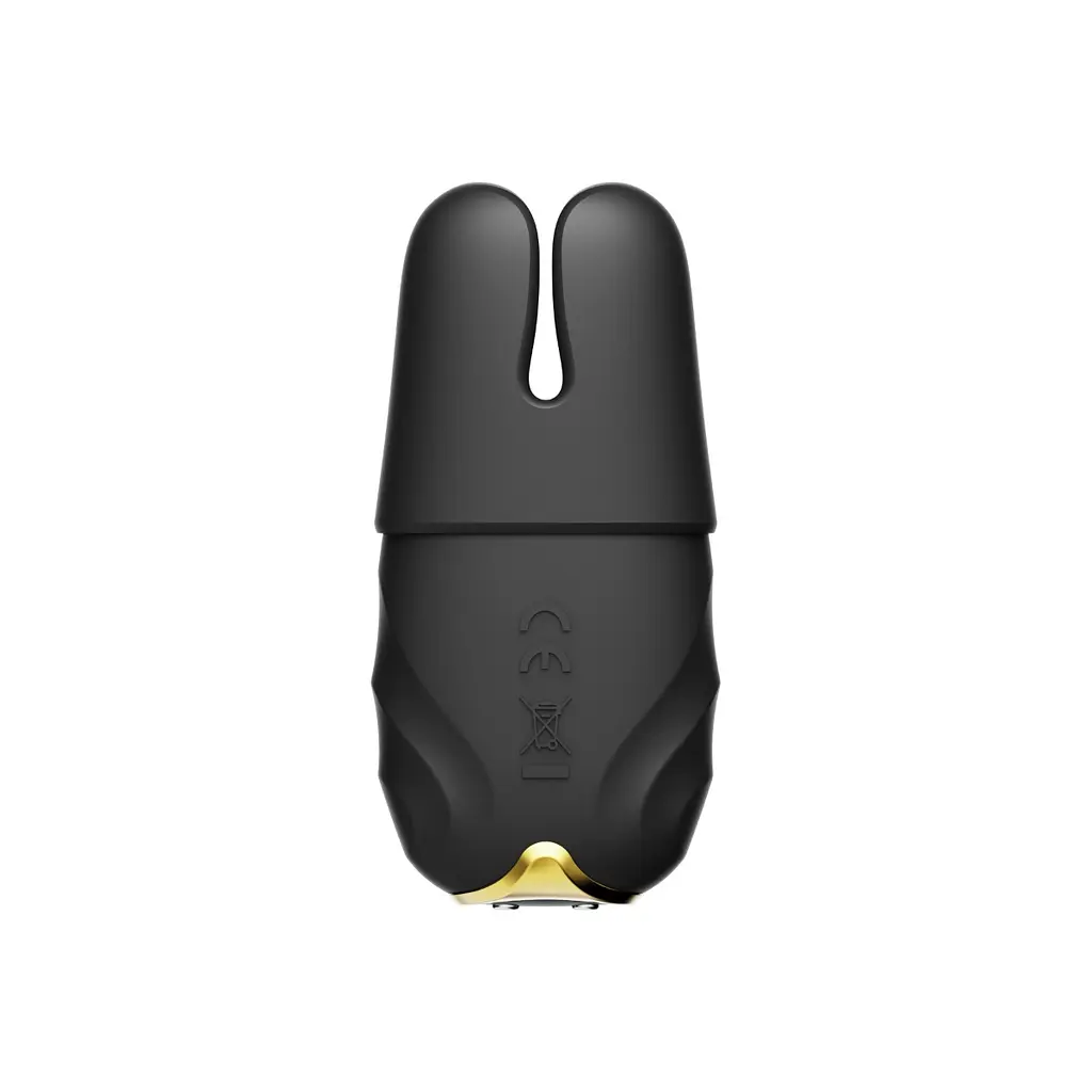 Вібратор для грудей Zalo Nave Obsidian 6.3 см чорний - фото 7