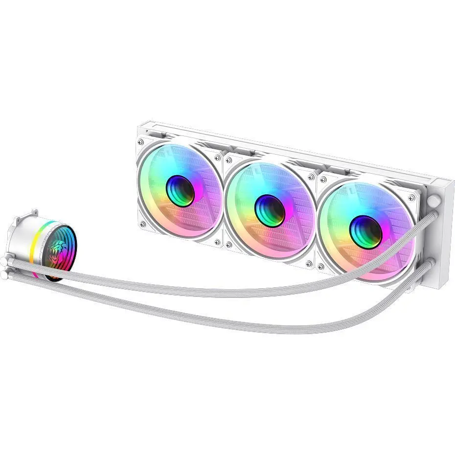 Система водяного охолодження GameMax IceBurg 360 Infinity White [166115] - фото 3