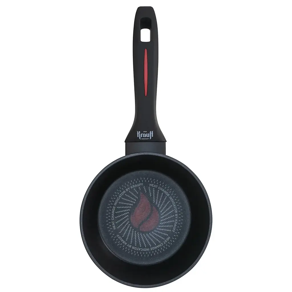 Ковш Krauff Smart Fry со стеклянной крышкой 1 л 16 см (25-45-158) - фото 4