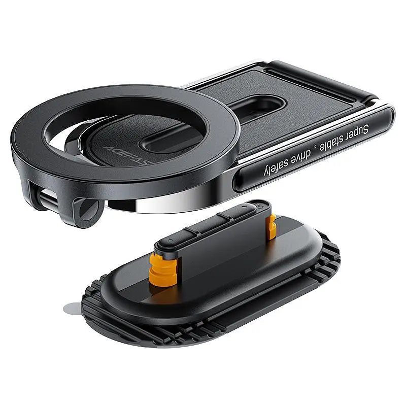 Автотримач для телефона Acefast D54 magnetic car holder for dashboard чорний - фото 3
