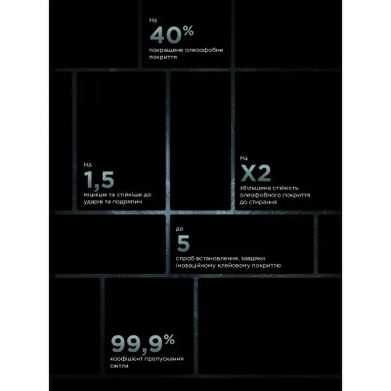 Скло захисне Armorstandart Infinity Black Icon 2.75D Apple iPhone 17 / 17 Pro / 16 Pro (ARM86416) - фото 6
