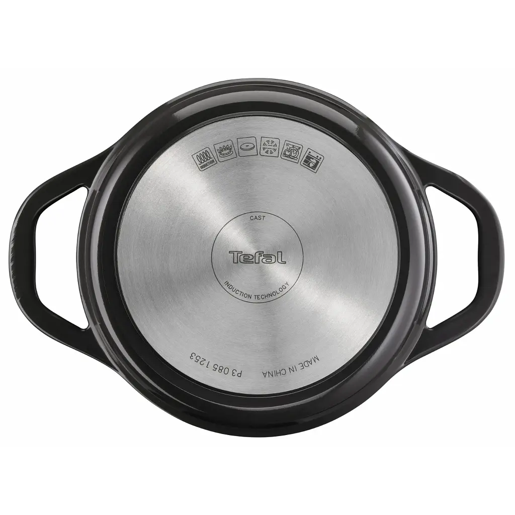 Каструля Tefal Air, з кришкою, 3.1л, алюміній, чорний (E2554404) - фото 3