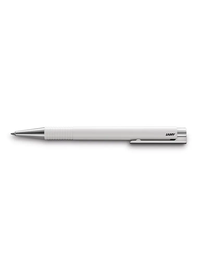 Кулькова авторучка Lamy Logo M+ Біла, Стрижень M16 1,0 мм Синій (4030229)