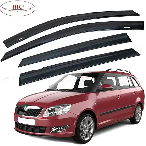 Дефлектори вікон вітровики HIC для Skoda Fabia 2007-2014 Універсал Оригінал (SK11)