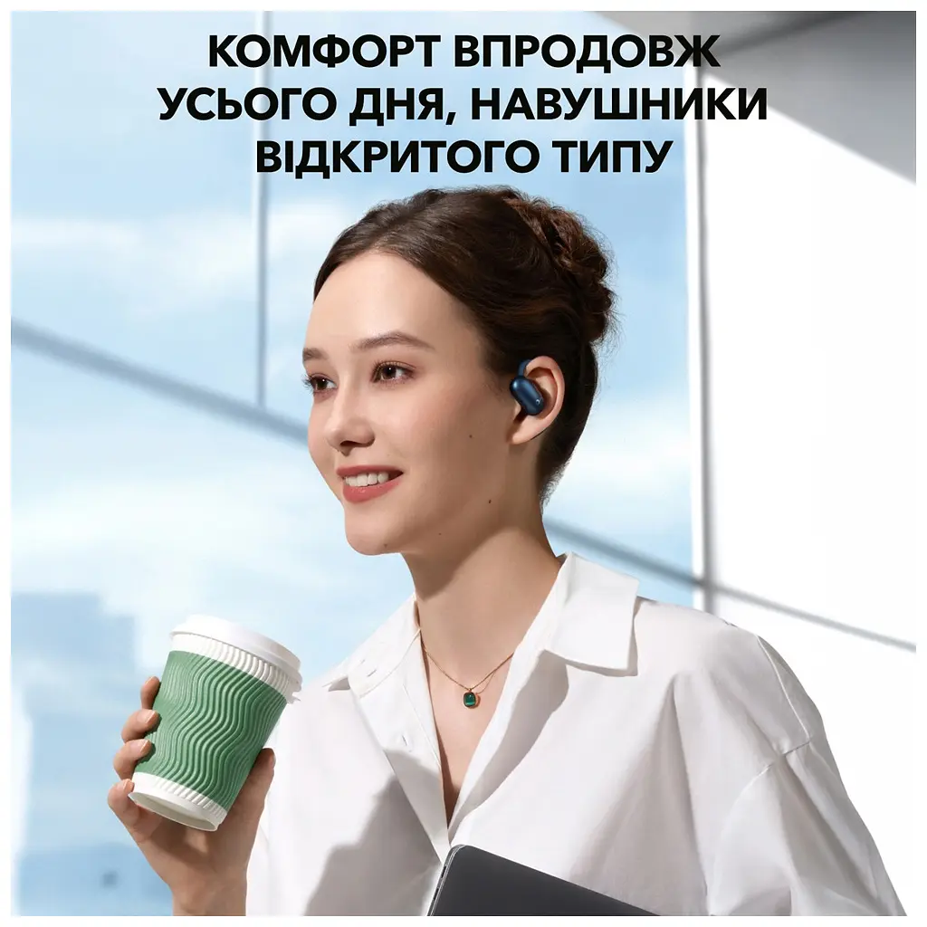 Навушники Anker SoundСore AeroFit 2 Blue (A3874G31) - фото 10