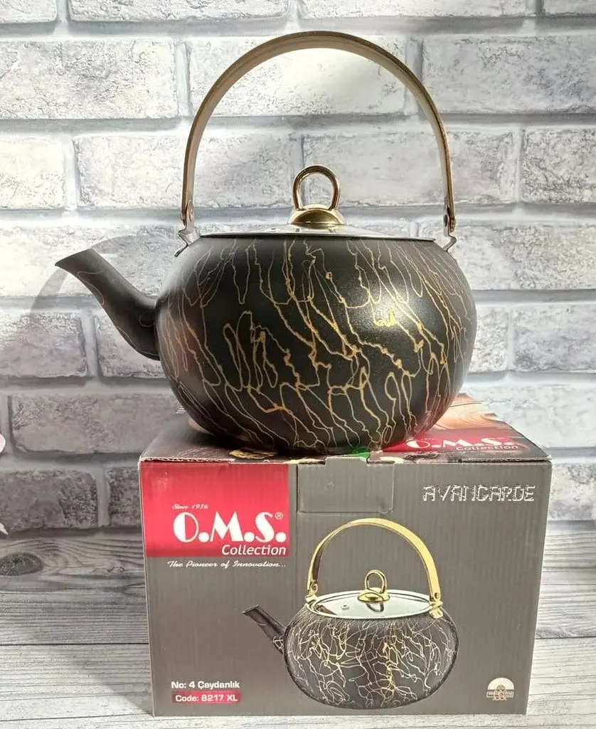 Чайник O.M.S. Collection 8217-XL Gold 3 л - фото 2
