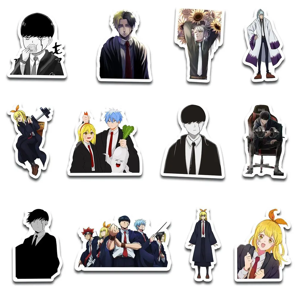 Стикерпак GeekLand Mashle 45 штук (SP MSL 01) - фото 5