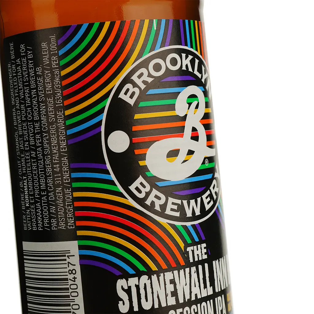 Пиво Brooklyn Brewery The Stonewall Inn IPA світле 4.6% 0.33 мл - фото 5