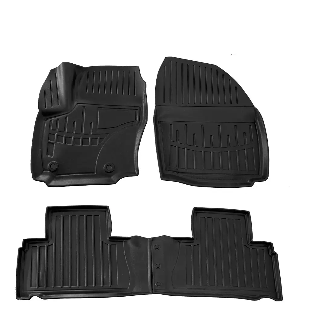 Комплект 3D килимків в салон Ford S-Max 2006-2014 OWAL clips