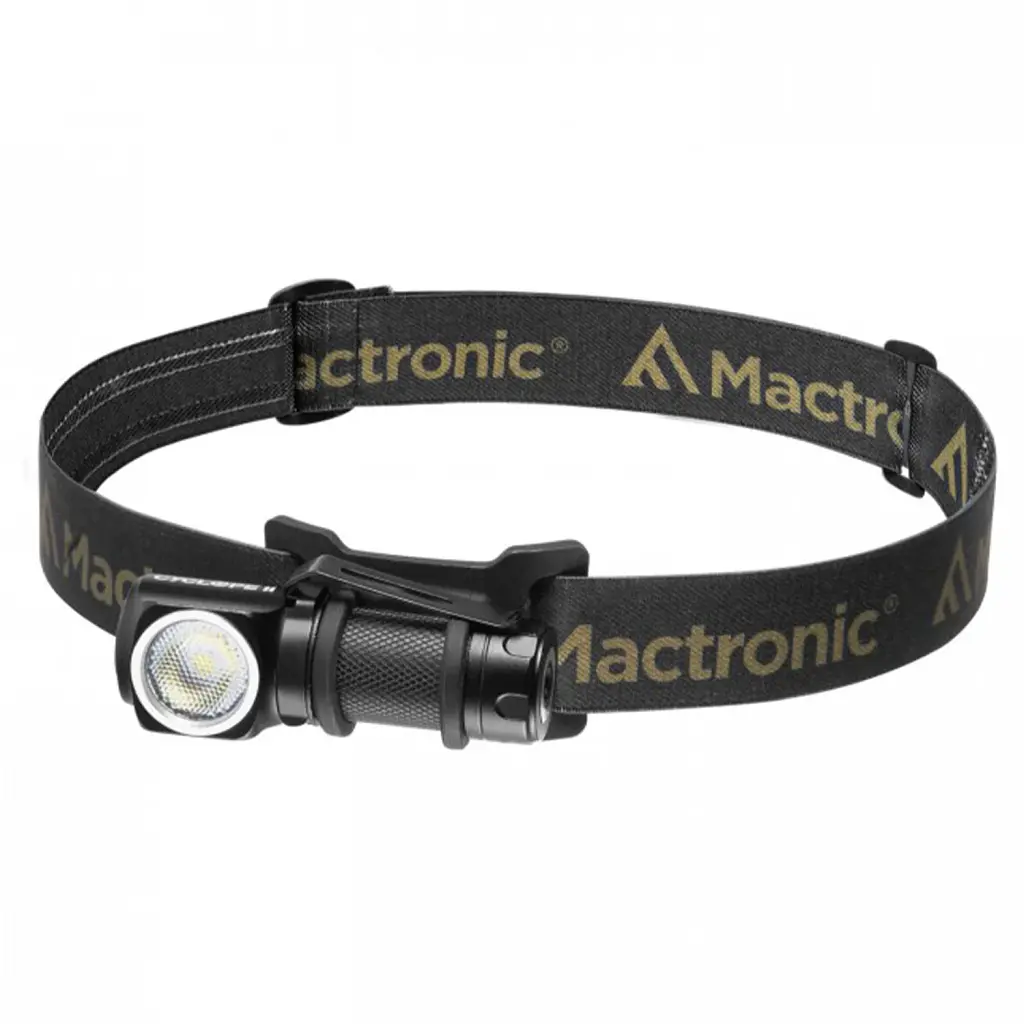 Налобний ліхтар Mactronic Cyclope II 600 лм, метал, чорний, 62 г
