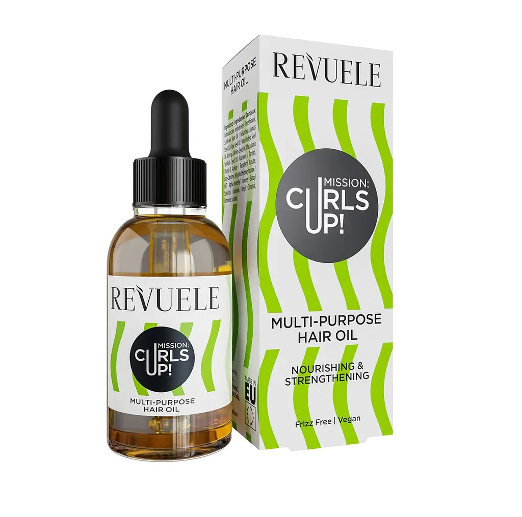 Олія універсальна для кучерявого волосся Mission: Curls up! Revuele 30 мл - фото 2