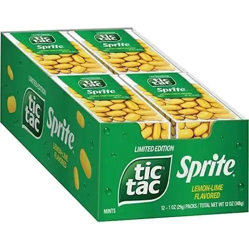 Драже Tic Tac Sprite зі смаком лимона та лайма, 18 г - фото 4