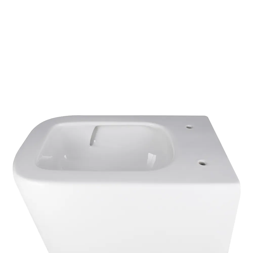 Унитаз подвесной Qtap Crow безободковый с сиденьем Soft-close QT05335171W, Белый - фото 9