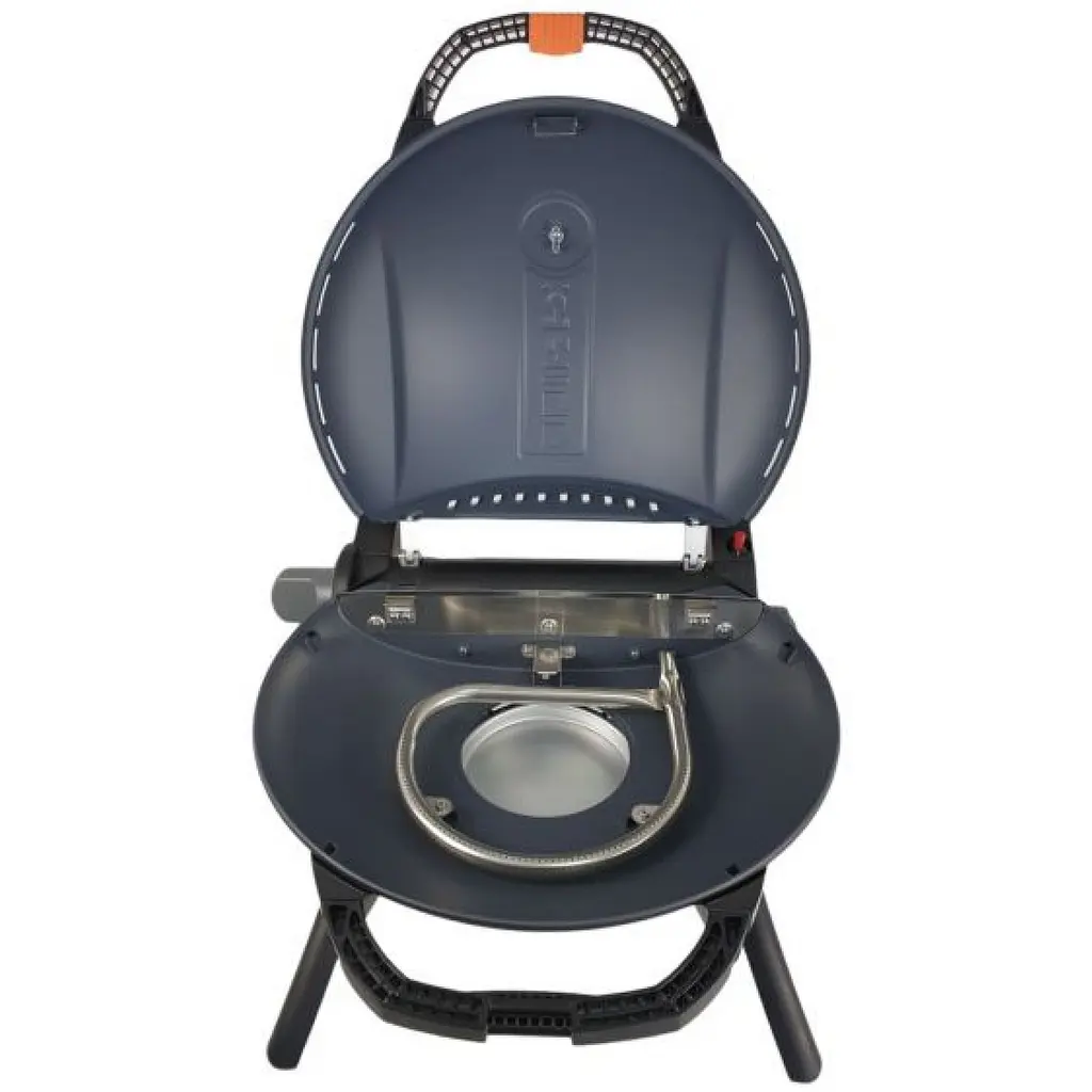 Портативный газовый гриль O-Grill 900 переносной, оранжевый + шланг в подарок! - фото 8