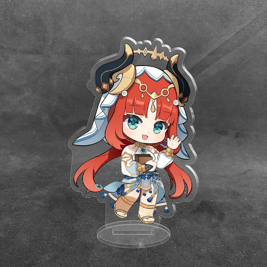 Акрилова колекційна фігурка Chibi Геншин Імпакт - Genshin Impact Нілу 10 см - фото 2