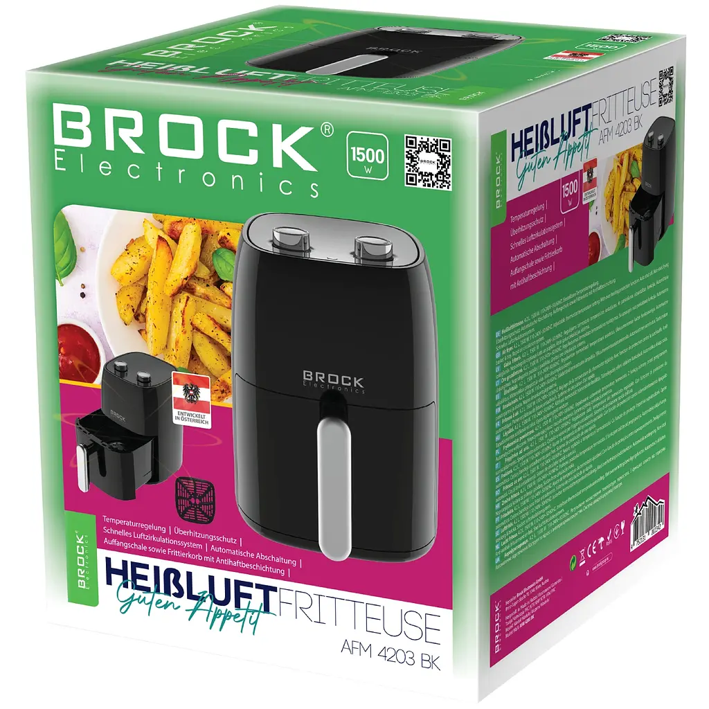 Мультипіч BROCK AFM 4203 BK 1500Вт/чаша 4.2л/механічне керування/чорна - фото 2