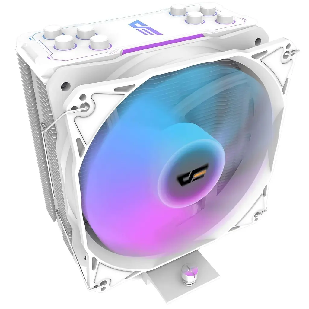 Кулер для процесора Darkflash Storm Z4 Pro Mist White (Z4 PRO MIST WHITE) - фото 2