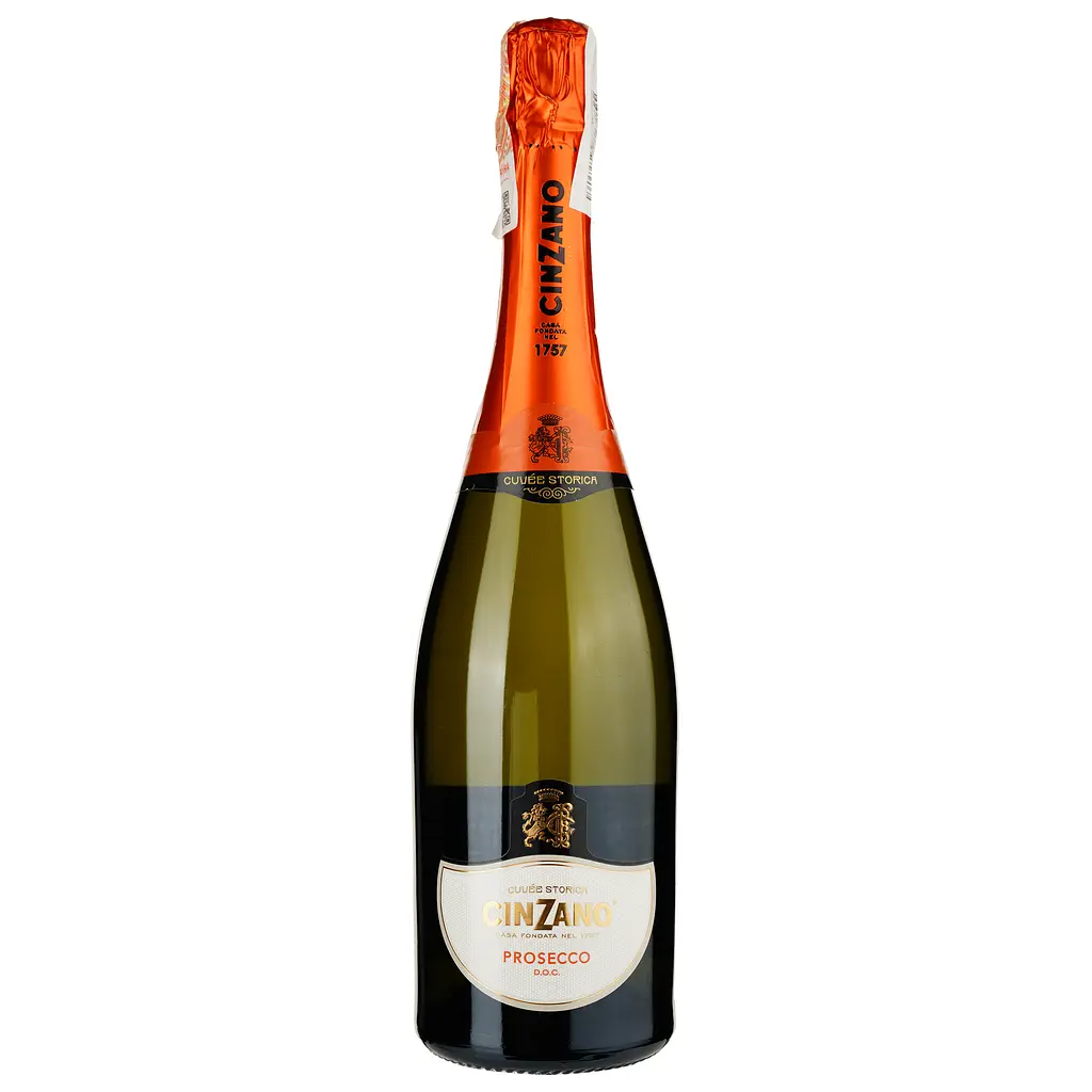 Упаковка игристого вина Cinzano Prosecco белое сухое 4.5 л (0.75 л х 6 шт.) - фото 2