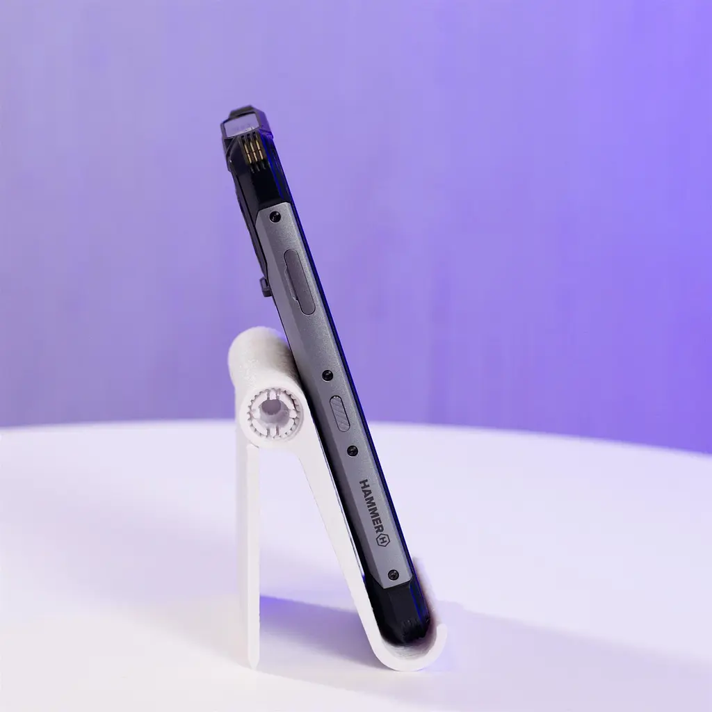 Смартфон myPhone Hammer Construction 6/128GB Silver (5902983620365) - фото 4