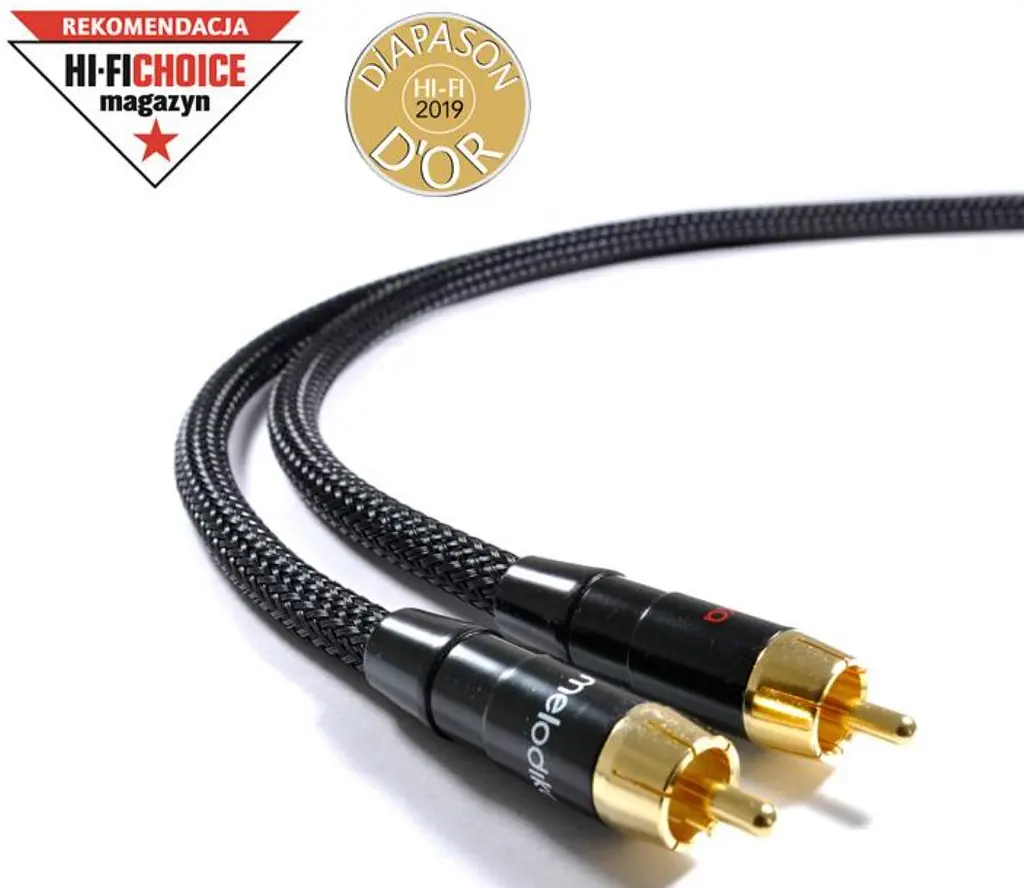 Міжблоковий кабель аналоговий інтерконнетект 2xRCA-2xRCA Melodika MD2R-D10 Purple Cable 1m - фото 2