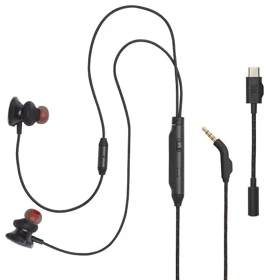Навушники JBL Quantum 50C чорні (JBLQTUM50CBLK)