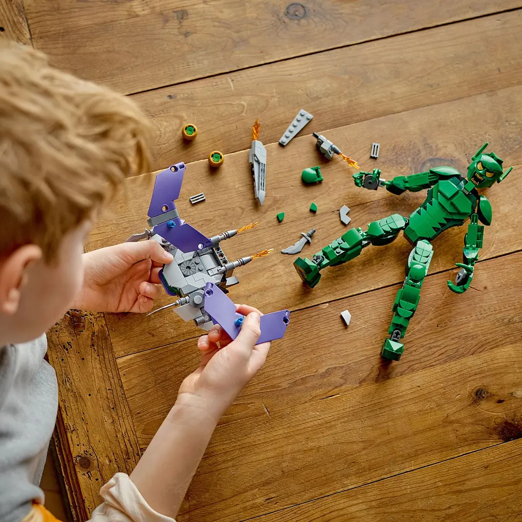 Конструктор LEGO Super Heroes Marvel Фігурка Зеленого гобліна для складання 471 деталь (76284) - фото 8