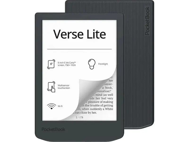 Електронна книга PocketBook 619 Verse Lite Midnight Grey (PB619-T-CIS) - фото 3