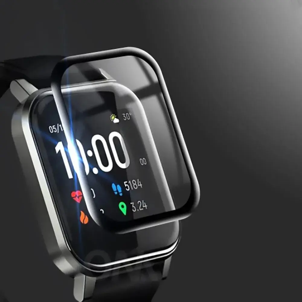 Защитная пленка BeCover для Xiaomi Haylou Smart Watch LS01 Black (706039) - фото 5