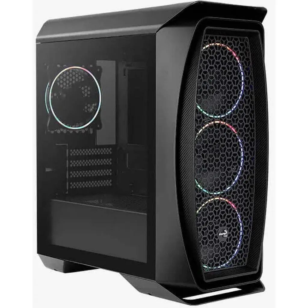 Корпус Aerocool Aero One Mini Eclipse-G-BK-v1 Black Без БЖ Б/в - фото 5