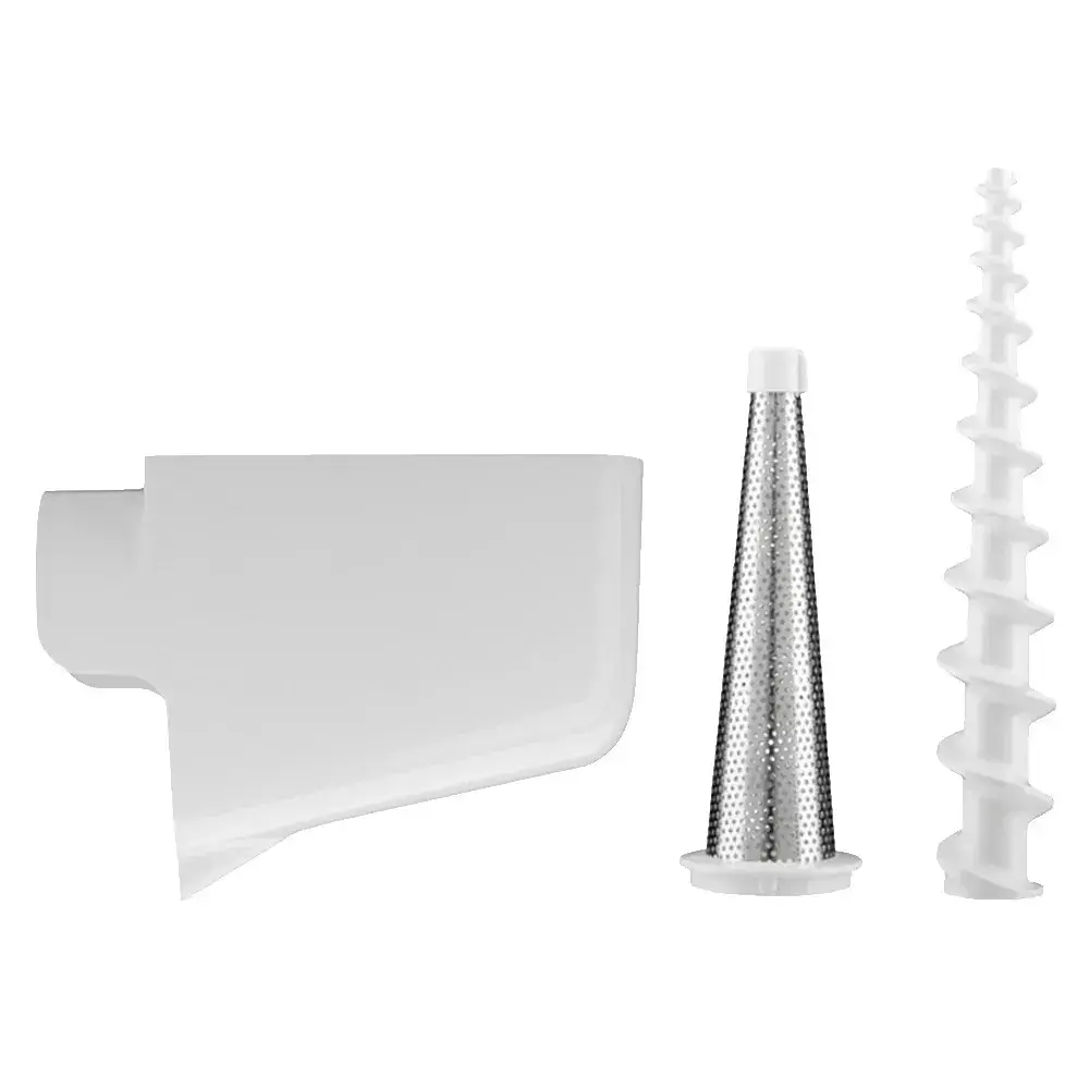 Набір з 3 насадок KitchenAid 5KSM2FPPC (5KSMFGA, 5KSMFVSP, 5KSMVSA) м'ясорубка, перетириання, овочерізка - фото 3