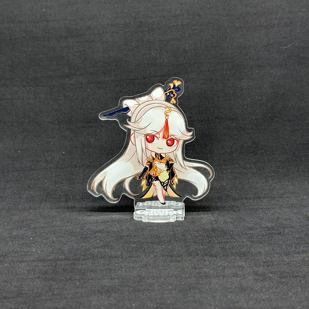 Акрилова колекційна фігурка Геншин Імпакт - Genshin Impact Chibi Нін Гуан (Ning Guang) 10 см - фото 2