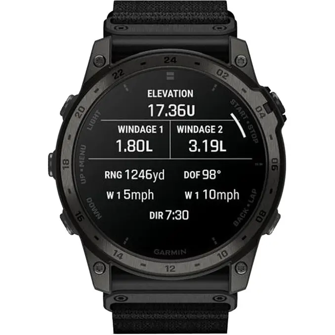 Смарт-часы Garmin Tactix 7 AMOLED Edition Premium Tactical GPS Watch with Adaptive Color Display (010-02931-00/01) - фото 8