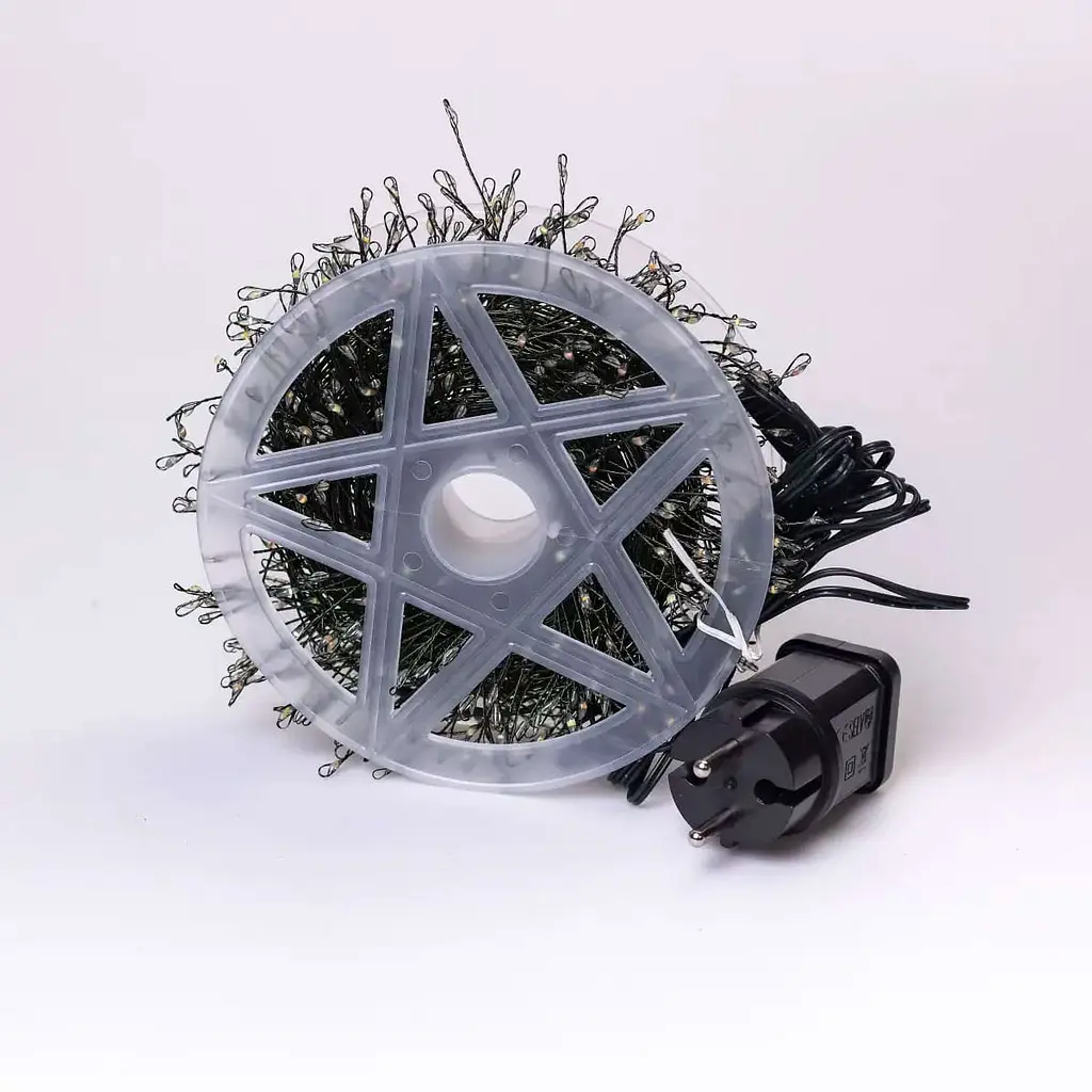 Гірлянда-нитка GarlandoPro Хвойна лапа 640 LED 30 м, мультиколор (D1750ML) - фото 9