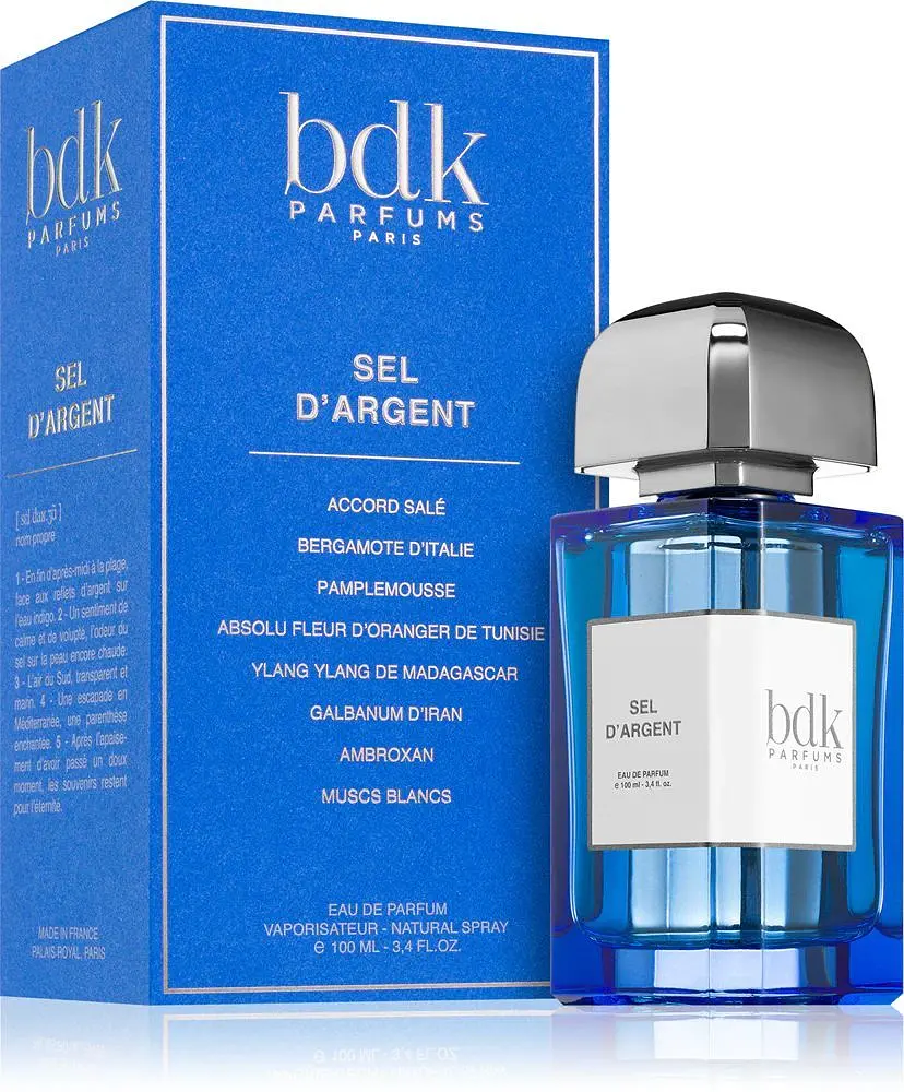 Оригінал BDK Parfums Sel d'Argent 100 мл Парфумована вода - фото 2