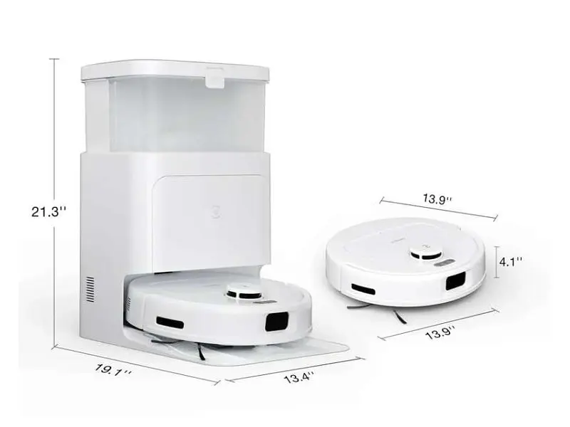 Робот-пилосос з вологим прибиранням ECOVACS Deebot N30 Pro Omni (YDLX11-1 White) - фото 2