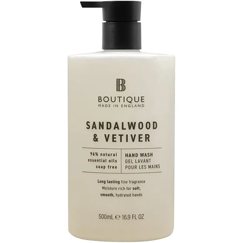 Мило рідке для рук Sandalwood & Vetiver Boutique, 500 мл
