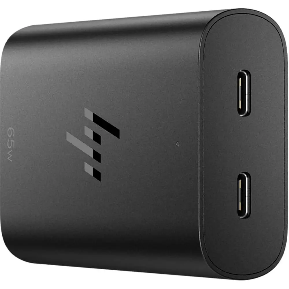 Блок живлення для ноутбука HP USB-C 65W GaN Laptop Charger (600Q7AA) - фото 2