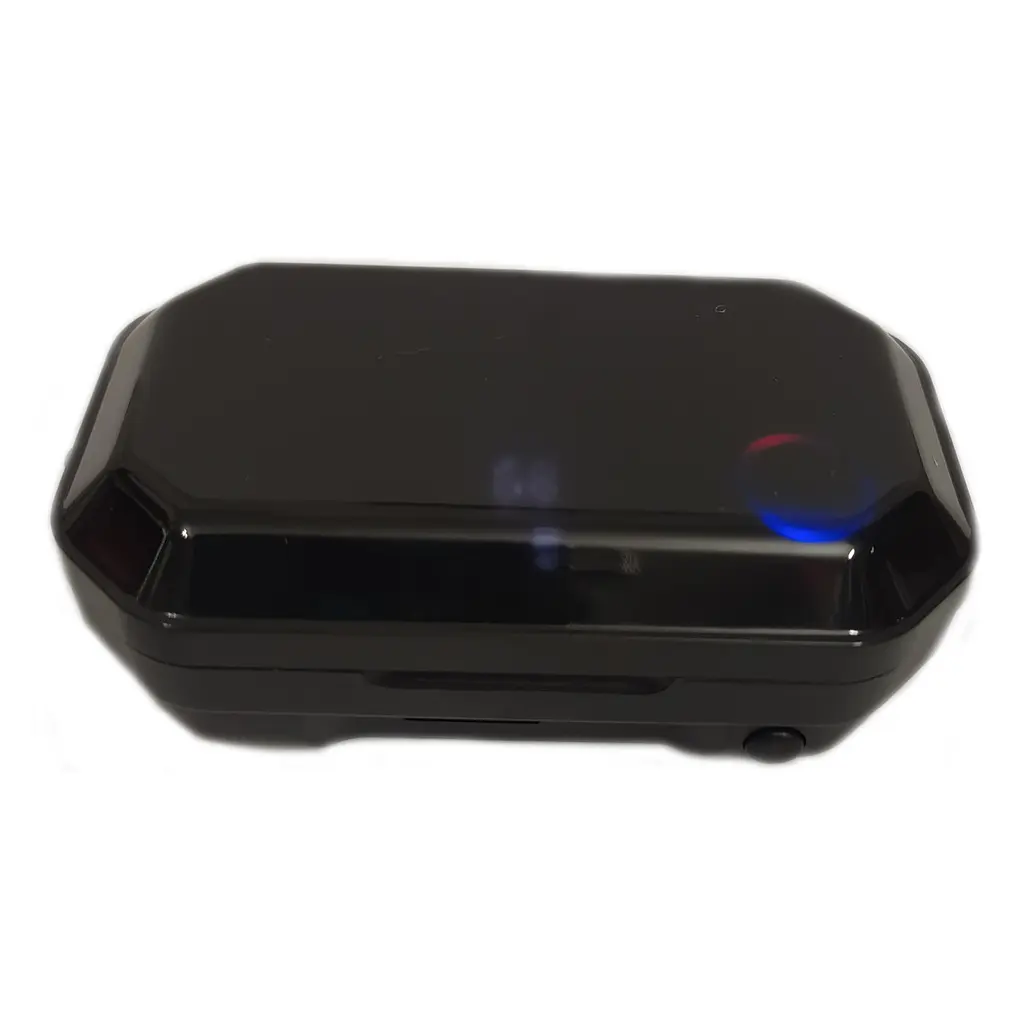 Беспроводные наушники TWS M12 с боксом для зарядки Black (au187) - фото 3
