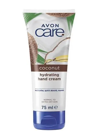 Відновлювальний крем для рук з олією кокоса Avon, 75 мл