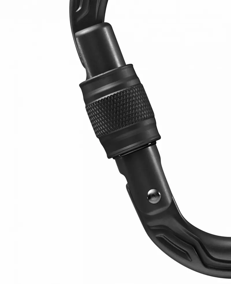 Карабин Edelrid Oval Power 2500 Screw Black (1017-852040000170) - фото 2