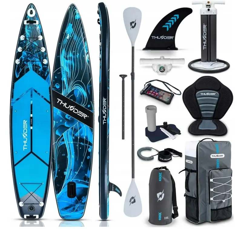 Надувна дошка SUP THUNDER BLUET 365 см з веслом - фото 2
