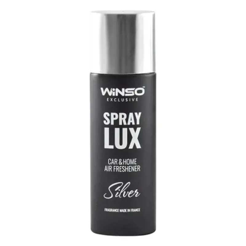 Ароматизатор для автомобіля WINSO Spray Lux Exclusive 55 мл Silver (533810)