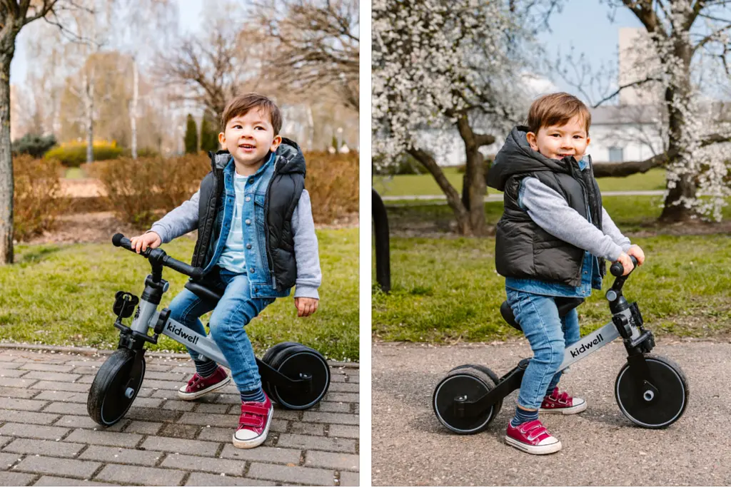Детский велосипед Kidwell Pico 3 в 1 gray (5901130084180) - фото 12