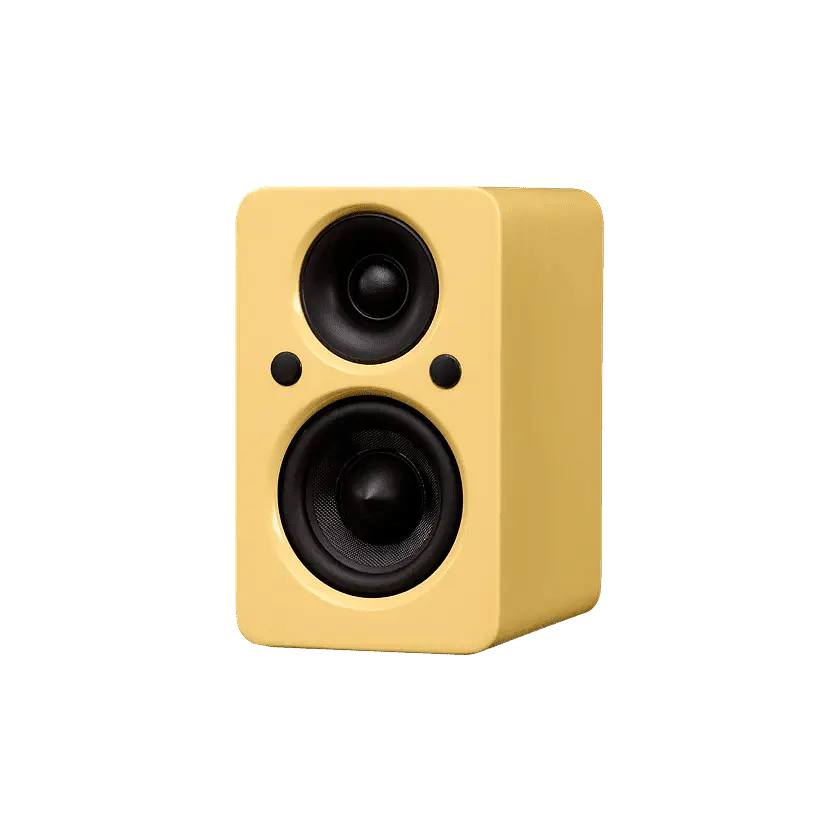 Ультракомпактна полична активна акустика Jamo Mini MKII High Gloss Yellow - фото 5