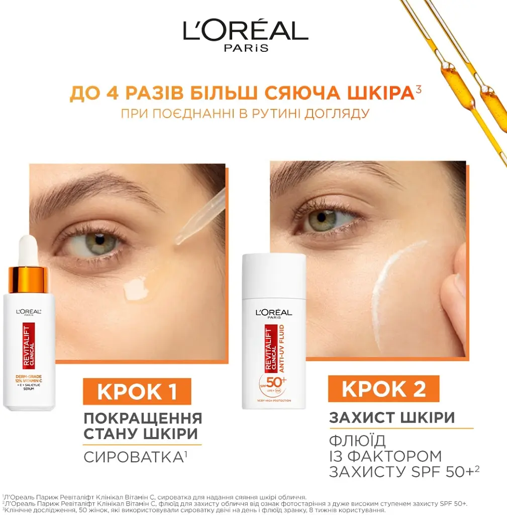 Сироватка для обличчя L'Oreal Paris Revitalift Clinical Vitamin C 30 мл - фото 10